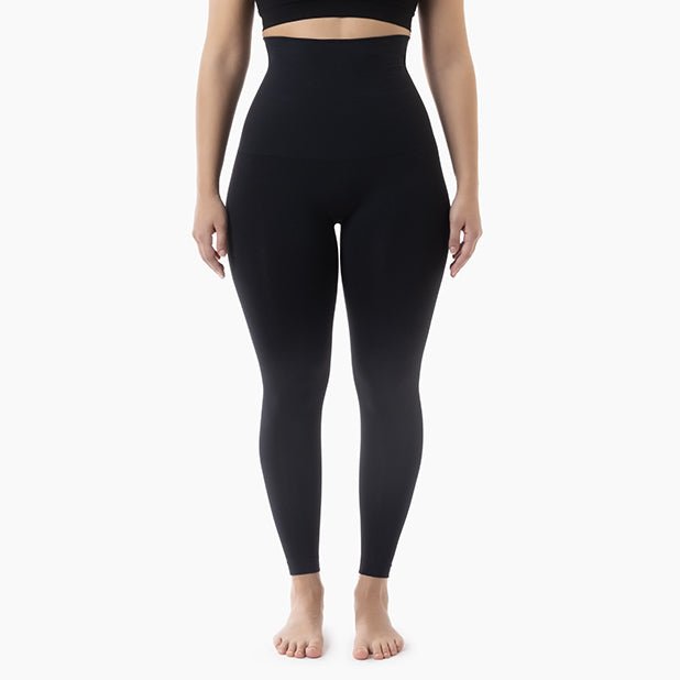 Farmacell Women’s Mid - Waisted Anti - Cellulite Tummy Control Leggings | Italian Compression Shapewear - Colombian Shapewear