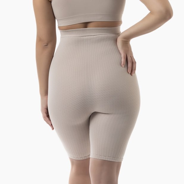 Farmacell Women’s High - Waist Anti - Cellulite Shapewear Shorts | Italian FIR Compression - Colombian Shapewear | Siluets
