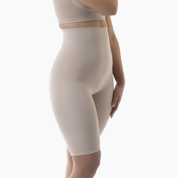 Farmacell Women’s High - Waist Anti - Cellulite Shapewear Shorts | Italian FIR Compression - Colombian Shapewear | Siluets