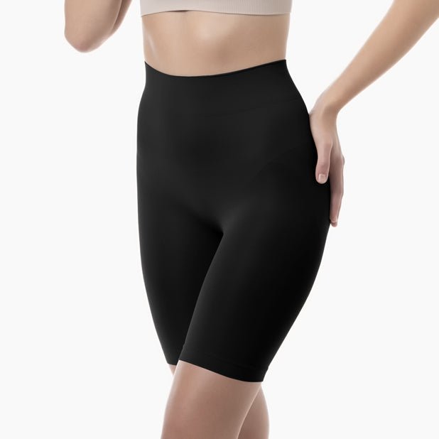 Farmacell Women’s Seamless Shaping Mid - Waist Shorts | Italian Anti - Cellulite Compression - Colombian Shapewear | Siluets