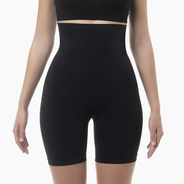 Farmacell Women’s Seamless Shaping High - Waist Shorts | Italian Compression Shapewear - Colombian Shapewear | Siluets