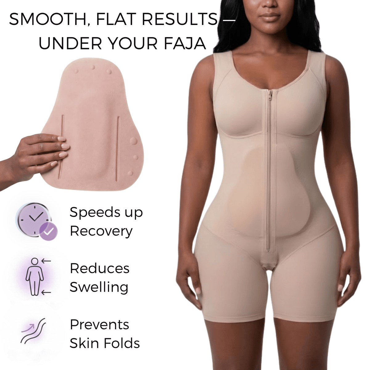 Snatched Body 2514 Pear - Type Abdominal Board - Colombian Shapewear | Siluets