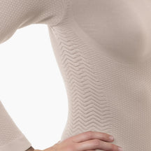 Farmacell Women’s Long - Sleeve Anti - Cellulite Micromassage T-Shirt | Italian Compression Wear - Colombian Shapewear | Siluets