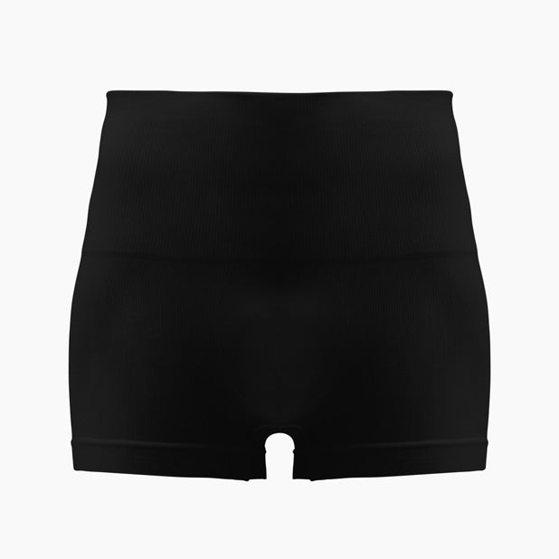 Black shorts on a white background