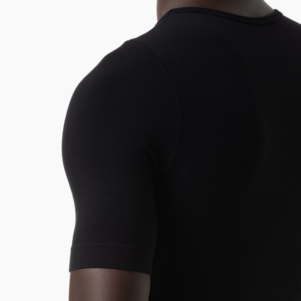 Farmacell Men’s Body Shaper Slimming T-Shirt with Tummy Control | Italian Compression Wear - Colombian Shapewear | Siluets