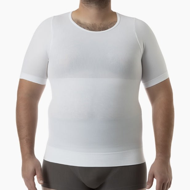 Farmacell Men’s Body Shaper Slimming T-Shirt with Tummy Control | Italian Compression Wear - Colombian Shapewear | Siluets