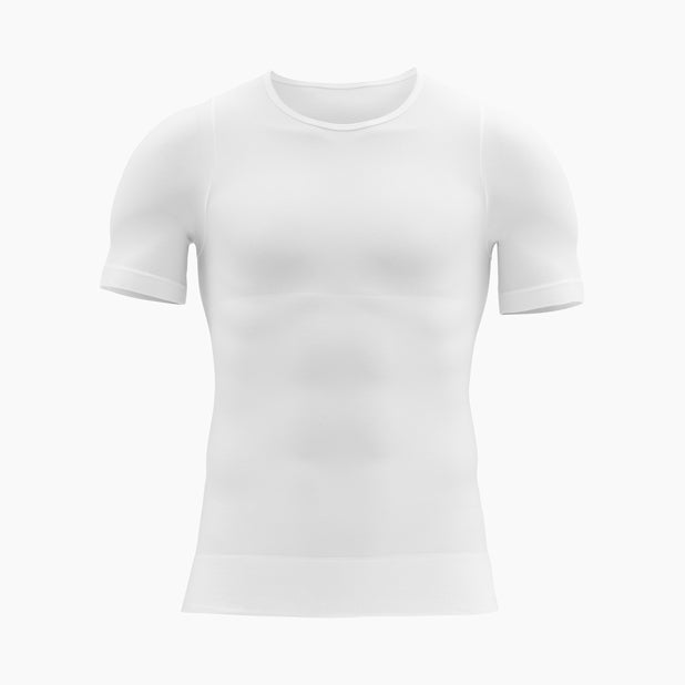Farmacell Men’s Body Shaper Slimming T-Shirt with Tummy Control | Italian Compression Wear - Colombian Shapewear | Siluets