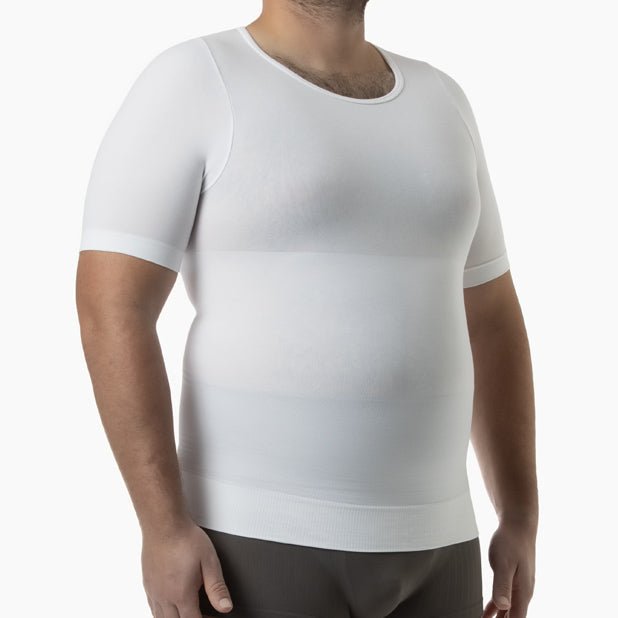 Farmacell Men’s Body Shaper Slimming T-Shirt with Tummy Control | Italian Compression Wear - Colombian Shapewear | Siluets