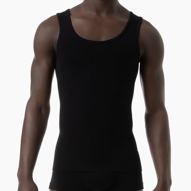 Farmacell Men’s Shapewear Stretch Cotton Tank Top | Italian Compression Undershirt - Colombian Shapewear | Siluets