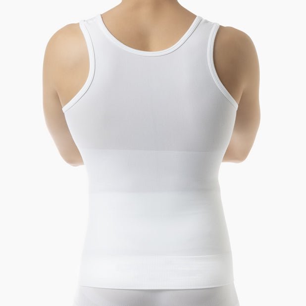 Farmacell Men’s Shapewear Stretch Cotton Tank Top | Italian Compression Undershirt - Colombian Shapewear | Siluets