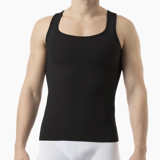 Farmacell Men’s Gynecomastia Compression Tank Top | Italian Seamless Chest Shaper - Colombian Shapewear | Siluets