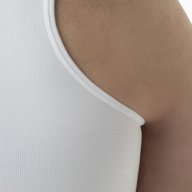 Farmacell Men’s Gynecomastia Compression Tank Top | Italian Seamless Chest Shaper - Colombian Shapewear | Siluets