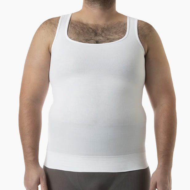 Farmacell Men’s Gynecomastia Compression Tank Top | Italian Seamless Chest Shaper - Colombian Shapewear | Siluets