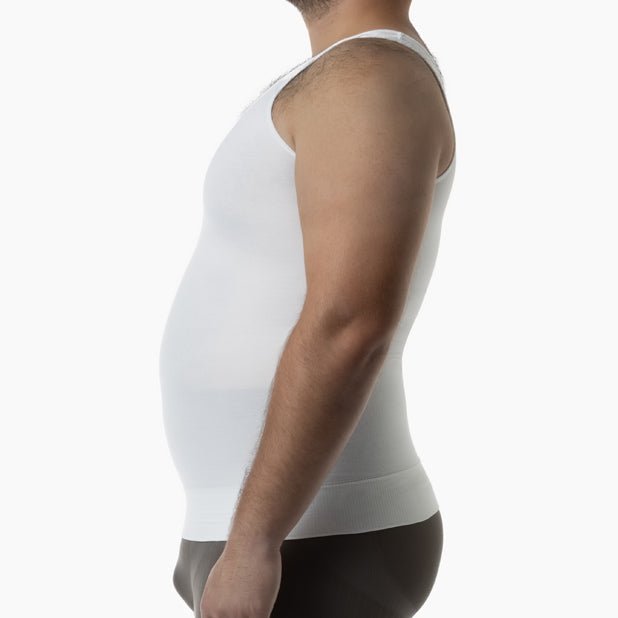 Farmacell Men’s Gynecomastia Compression Tank Top | Italian Seamless Chest Shaper - Colombian Shapewear | Siluets