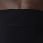 Close-up of a black fabric texture