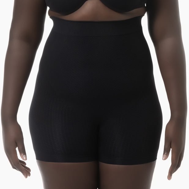 Farmacell Women’s Mid - Thigh Shapewear Short with Anti - Cellulite Control | Italian Compression - Colombian Shapewear | Siluets