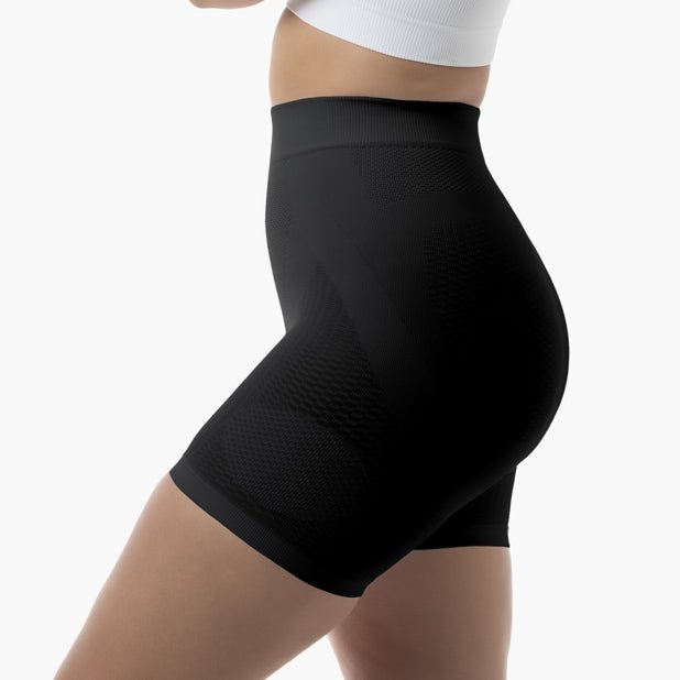 Farmacell Women’s Mid - Thigh Shapewear Short with Anti - Cellulite Control | Italian Compression - Colombian Shapewear | Siluets