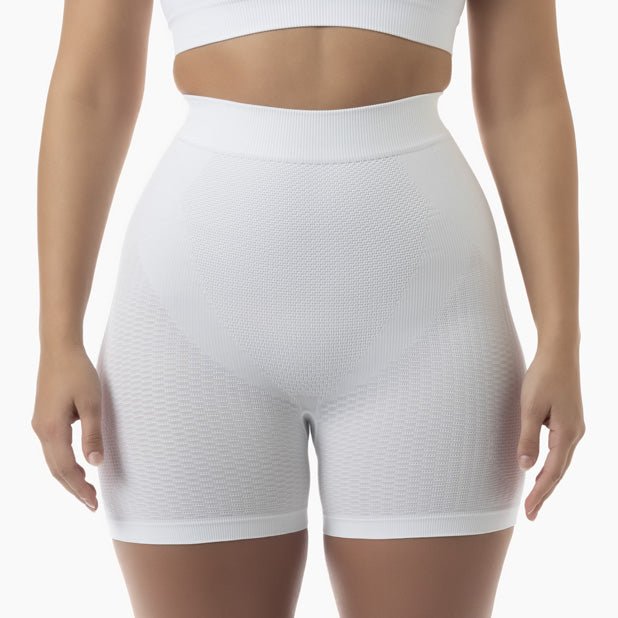 Farmacell Women’s Mid - Thigh Shapewear Short with Anti - Cellulite Control | Italian Compression - Colombian Shapewear | Siluets