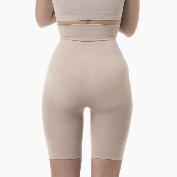 Farmacell Women’s High - Waist Mid - Thigh Shapewear Short | Italian Seamless Compression - Colombian Shapewear | Siluets