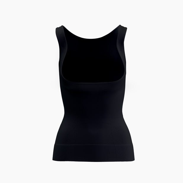 Farmacell Women’s Open - Bust Shapewear Tank Top with Flat Tummy Effect | Italian Compression Top - Colombian Shapewear