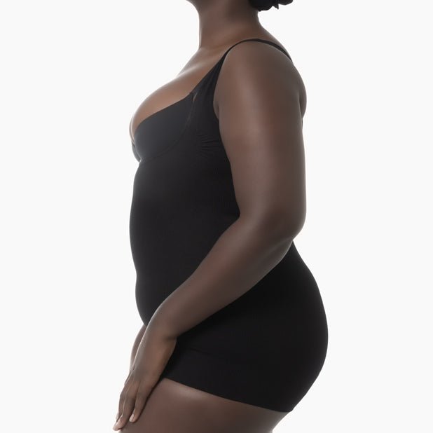 Farmacell Women’s Open - Bust Shapewear Tank Top with Flat Tummy Effect | Italian Compression Top - Colombian Shapewear