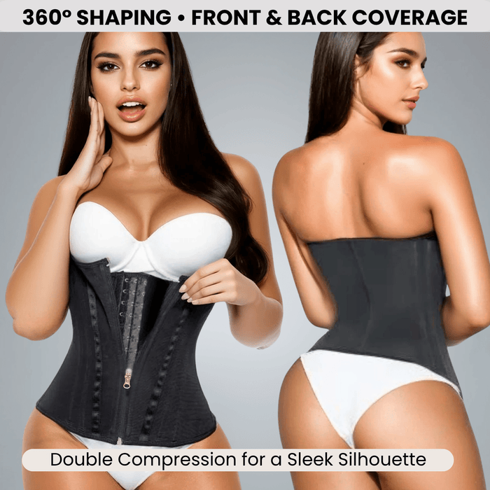 Perfect Silhouette Colombian Waist Trainer – Double Compression Body Shaper for Women - Colombian Shapewear | Siluets