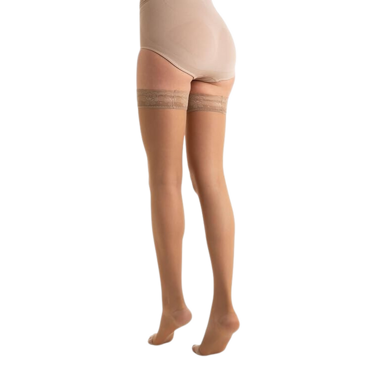 Relaxsan Basic 870 Thigh-High Compression Stockings with Lace