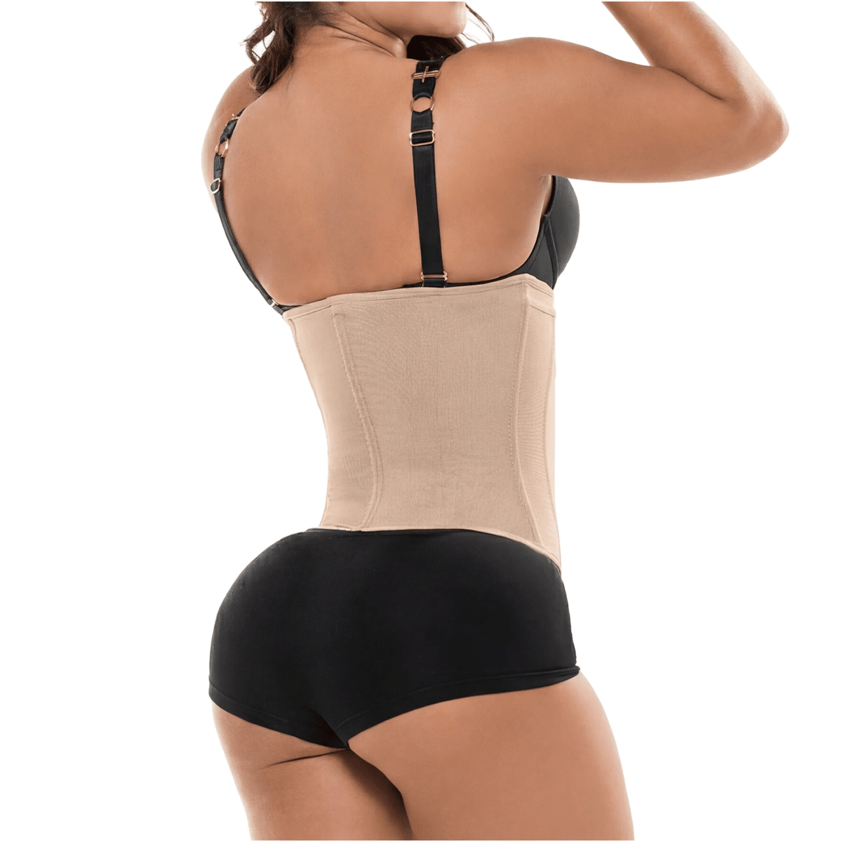 Fajas Salomé 315 - 1 - CCB Colombian Waist Cincher | Powernet Hooks Shapewear - Colombian Shapewear | Siluets