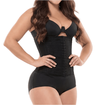 Fajas Salomé 315 - 1 - CCB Colombian Waist Cincher | Powernet Hooks Shapewear - Colombian Shapewear | Siluets