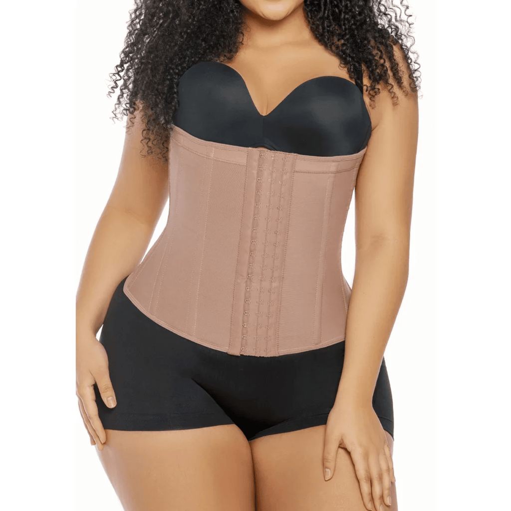 Fajas Salomé 315 - 1 - CCB Colombian Waist Cincher | Powernet Hooks Shapewear - Colombian Shapewear | Siluets