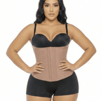 Fajas Salomé 315 - 1 - CCB Colombian Waist Cincher | Powernet Hooks Shapewear - Colombian Shapewear | Siluets