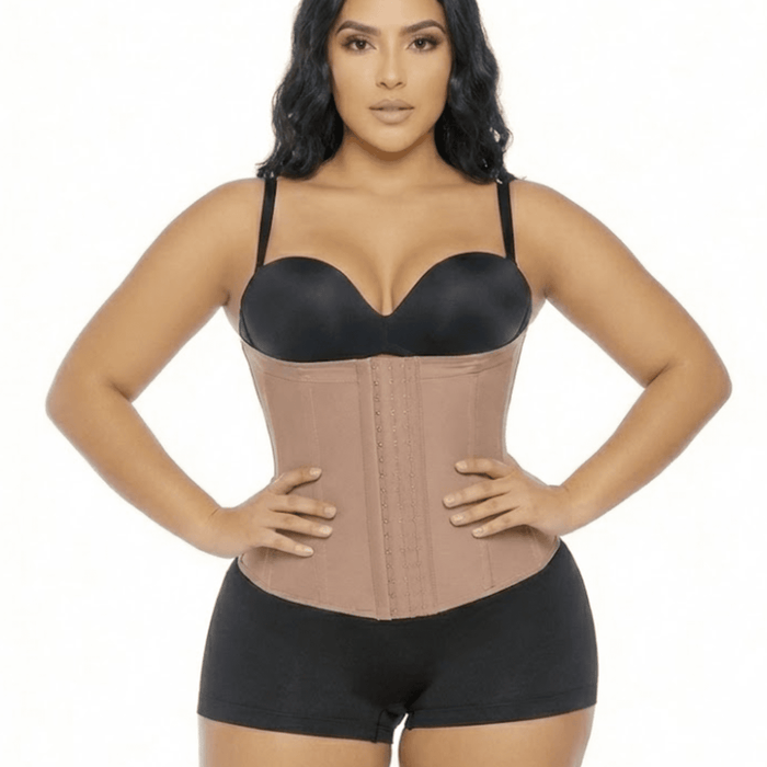 Fajas Salomé 315 - 1 - CCB Colombian Waist Cincher | Powernet Hooks Shapewear - Colombian Shapewear | Siluets