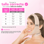 Fajas Salomé 322 – Post - Surgical Chin Strap | Facial Compression Garment - Colombian Shapewear | Siluets