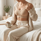 Fajas Salome 02L4 | Stage 1 Post - Surgery Compression Bra | Adjustable Support for Breast Surgery - Colombian Shapewear | Siluets