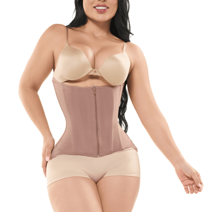 Fajas Salomé 7011 - CCB Colombian Waist Cincher | High Back Tummy Control - Colombian Shapewear | Siluets