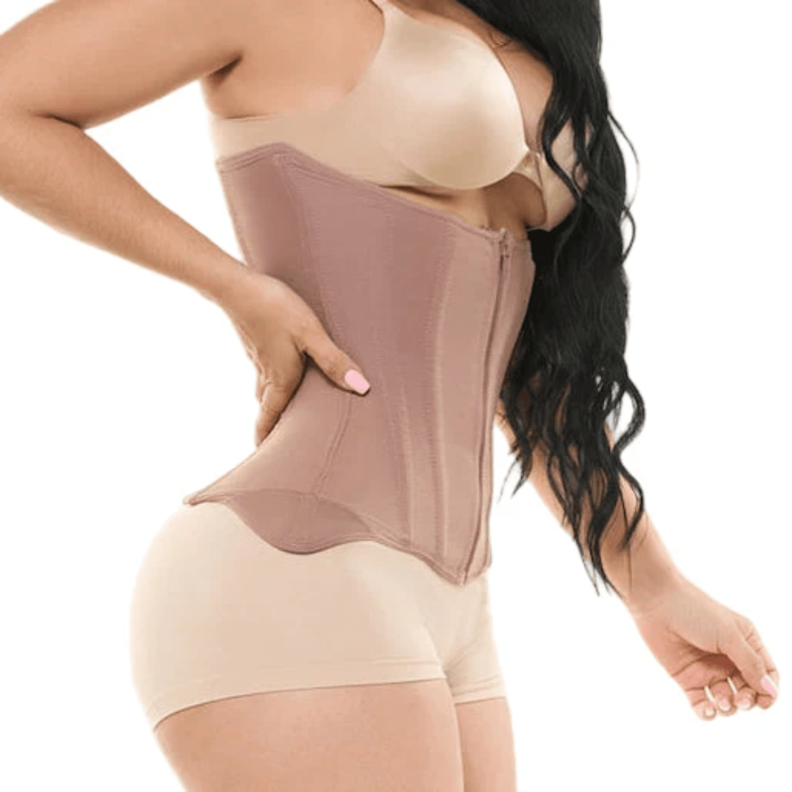 Fajas Salomé 7011 - CCB Colombian Waist Cincher | High Back Tummy Control - Colombian Shapewear | Siluets
