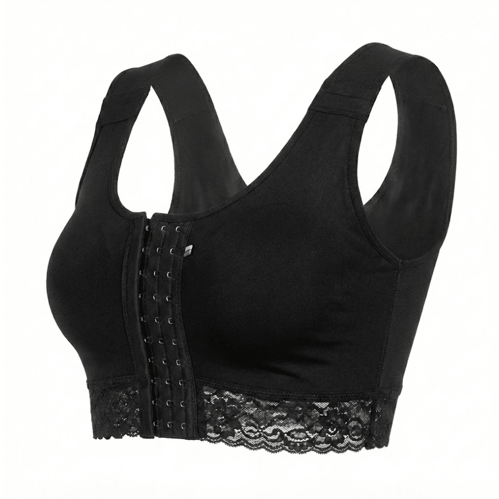 Fajas Salome 02L4 | Stage 1 Post - Surgery Compression Bra | Adjustable Support for Breast Surgery - Colombian Shapewear | Siluets