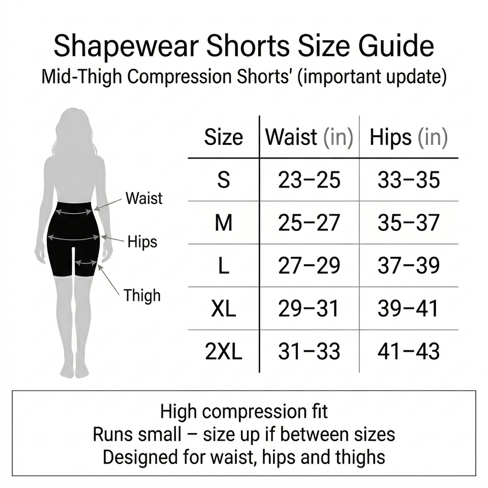 Fajas Salomé TC02C5 Pull - Up Shaper Shorts – Seamless High Compression & Glute Lift - Colombian Shapewear | Siluets