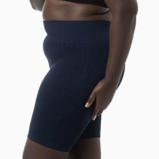 Farmacell Women’s High - Waist Mid - Thigh Shapewear Short | Italian Seamless Compression - Colombian Shapewear | Siluets