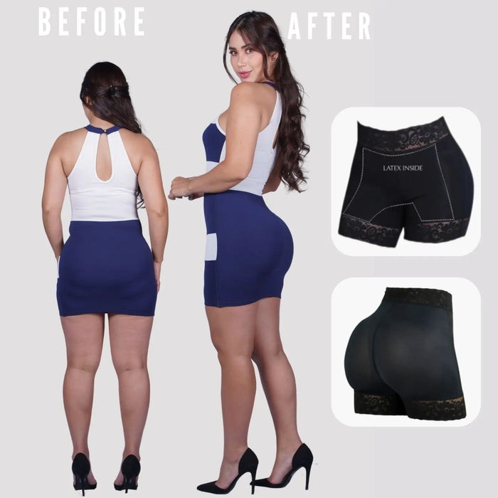 Siluet 1429 – Colombian Butt Lifter Shapewear No Padding | Tummy Control Shaper Shorts - Colombian Shapewear | Siluets