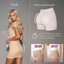 Siluet 1429 – Colombian Butt Lifter Shapewear No Padding | Tummy Control Shaper Shorts - Colombian Shapewear | Siluets