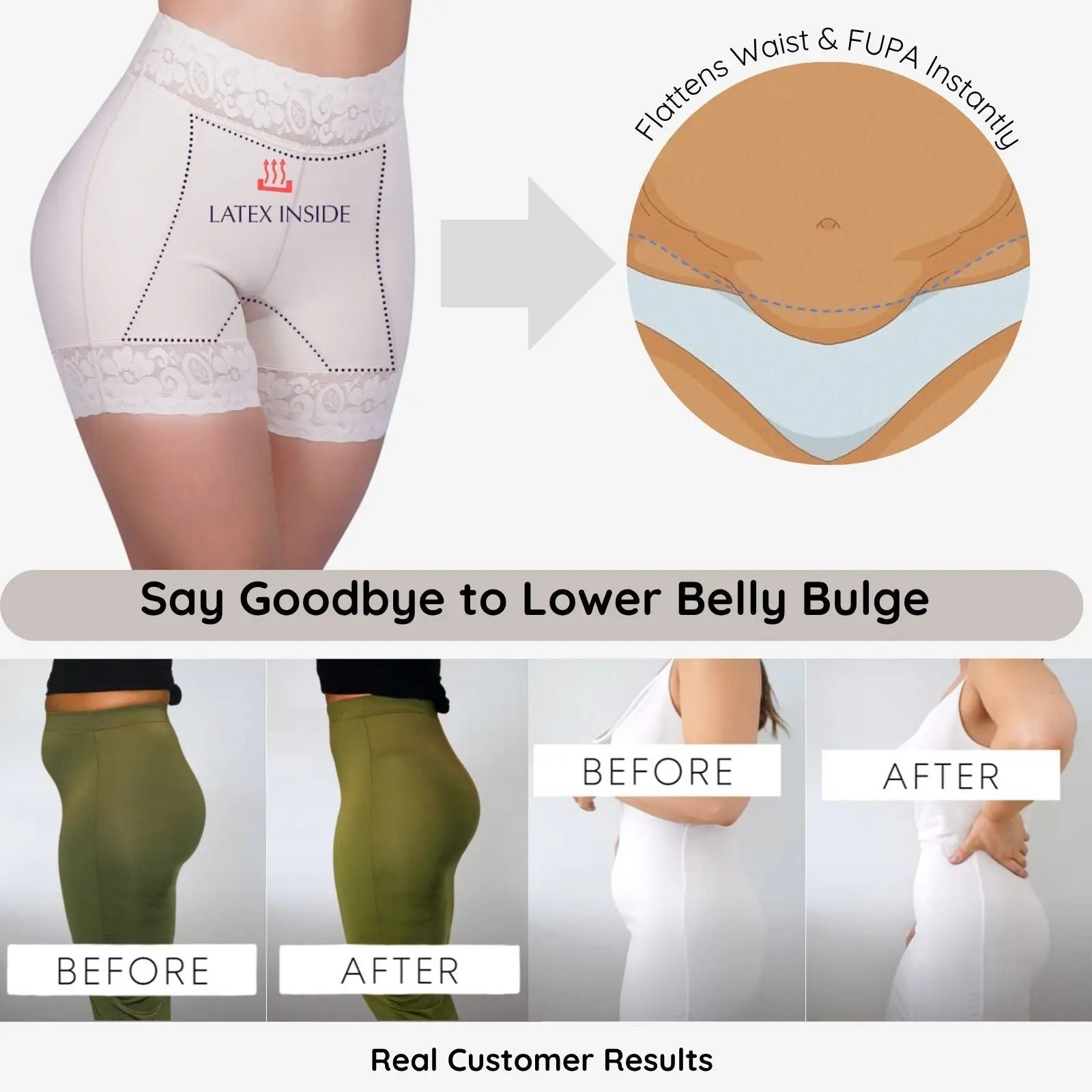 Lower Belly Pooch Shapewear