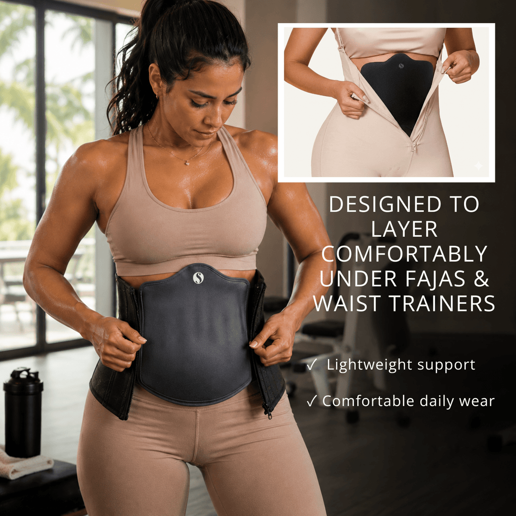 Siluet Abs Definer Board | Abdominal Contouring Panel for Fajas, Waist Trainers & Body Shaping - Colombian Shapewear | Siluets