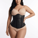 Siluet Colombian Latex Waist Trainer – 3 Hook Hourglass Compression - Colombian Shapewear | Siluets