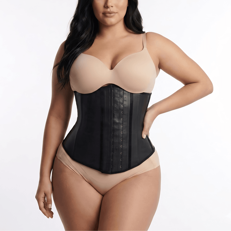 Siluet Colombian Latex Waist Trainer – 3 Hook Hourglass Compression - Colombian Shapewear | Siluets