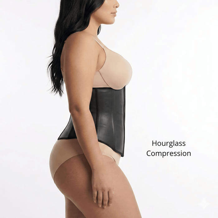 Siluet Colombian Latex Waist Trainer – 3 Hook Hourglass Compression - Colombian Shapewear | Siluets