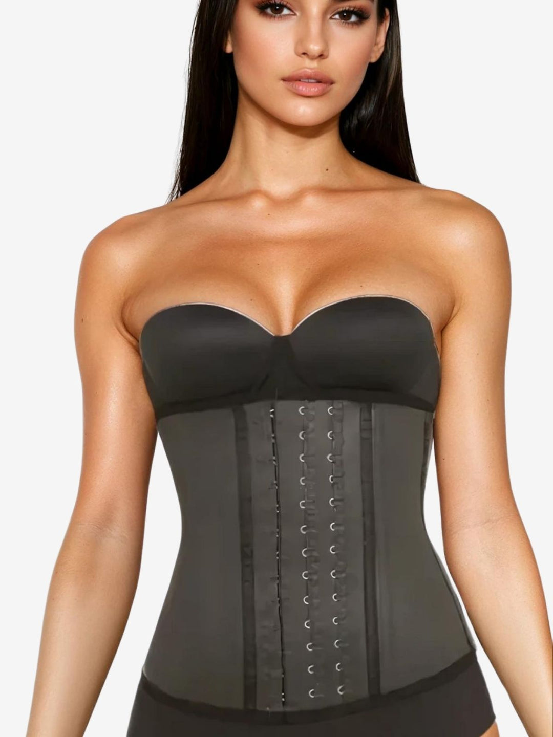 Shapewear Donna Traspirante Corsetto Corpo Shaper Waist Trainer Per - Foto 4