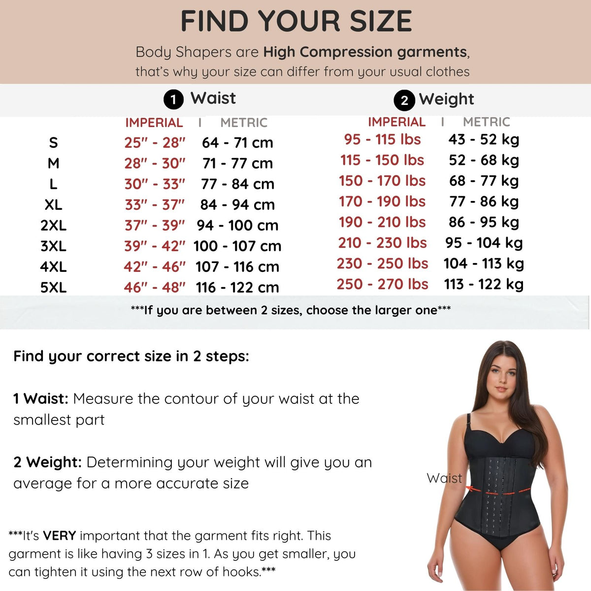 Siluet 6067 Colombian Latex Waist Trainer with Smooth Lycra Finish - Colombian Shapewear | Siluets