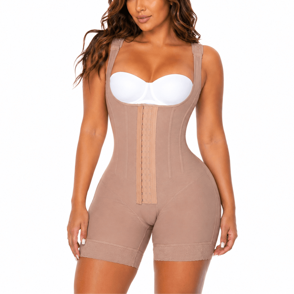 Siluet High-Compression Daily Shapewear | Sculpting Faja with Boning Support - Colombian Shapewear | Siluets