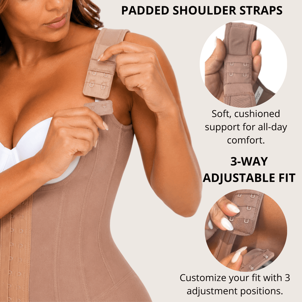 Siluet High-Compression Daily Shapewear | Sculpting Faja with Boning Support - Colombian Shapewear | Siluets